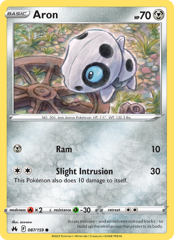 Aron - Pokémon TCG Card