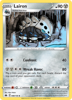 Lairon - pokemon TCG Card