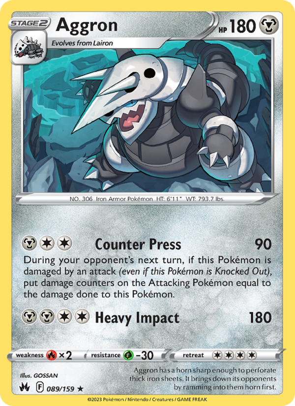 Aggron - Pokémon TCG Card