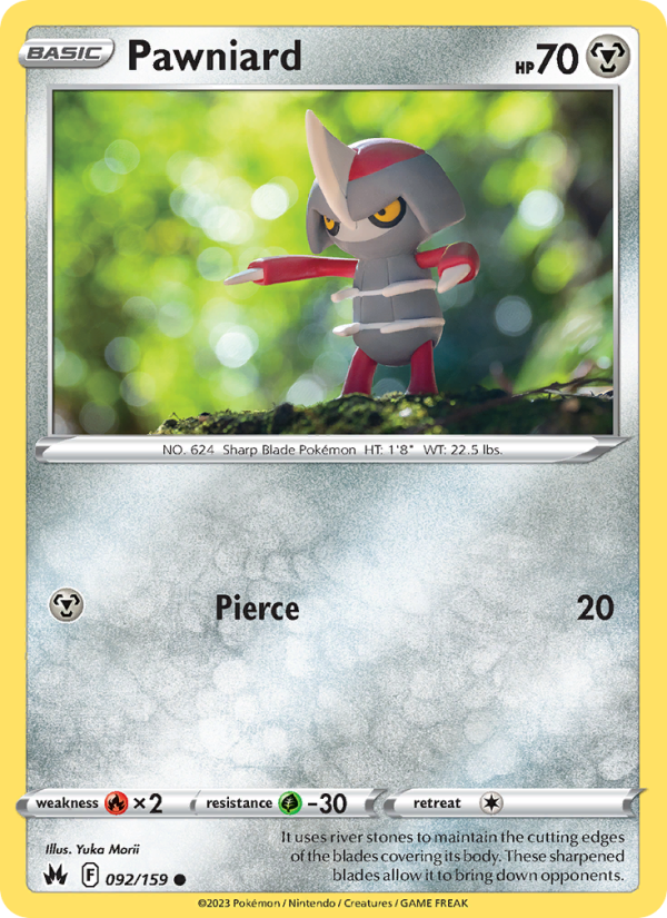 Pawniard - Pokémon TCG Card