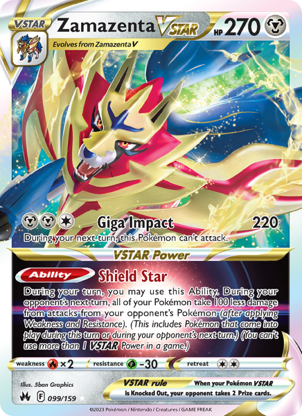 Zamazenta VSTAR - Pokémon TCG Card