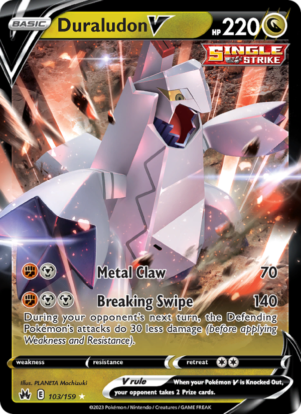 Duraludon V - Pokémon TCG Card