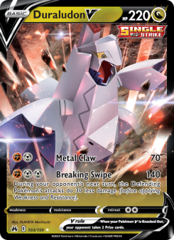 Duraludon V - pokemon TCG Card