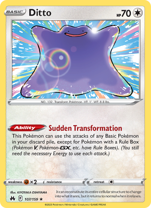 Ditto - Pokémon TCG Card