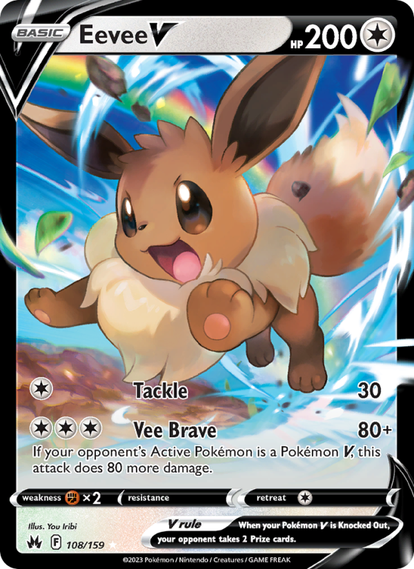 Eevee V - Pokémon TCG Card