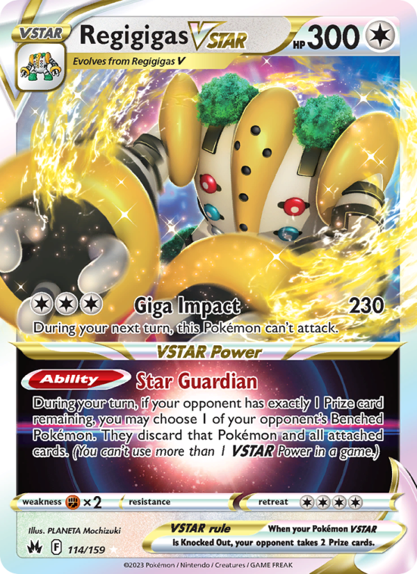 Regigigas VSTAR - Pokémon TCG Card