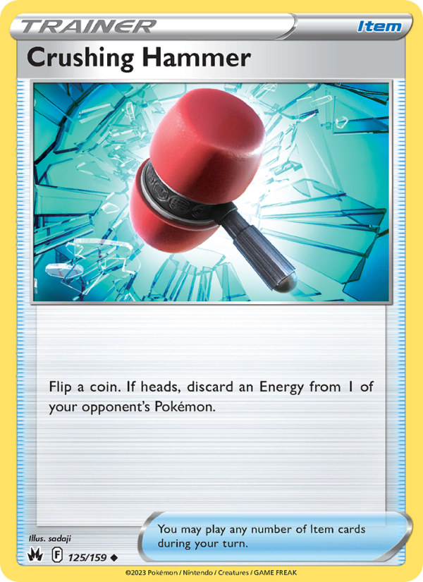 Crushing Hammer - Pokémon TCG Card
