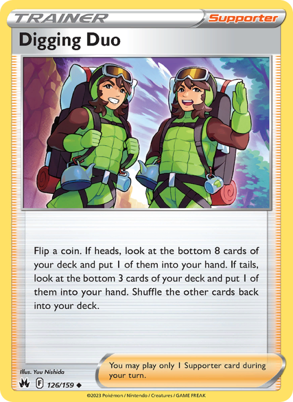 Digging Duo - Pokémon TCG Card