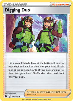 Digging Duo - pokemon TCG Card