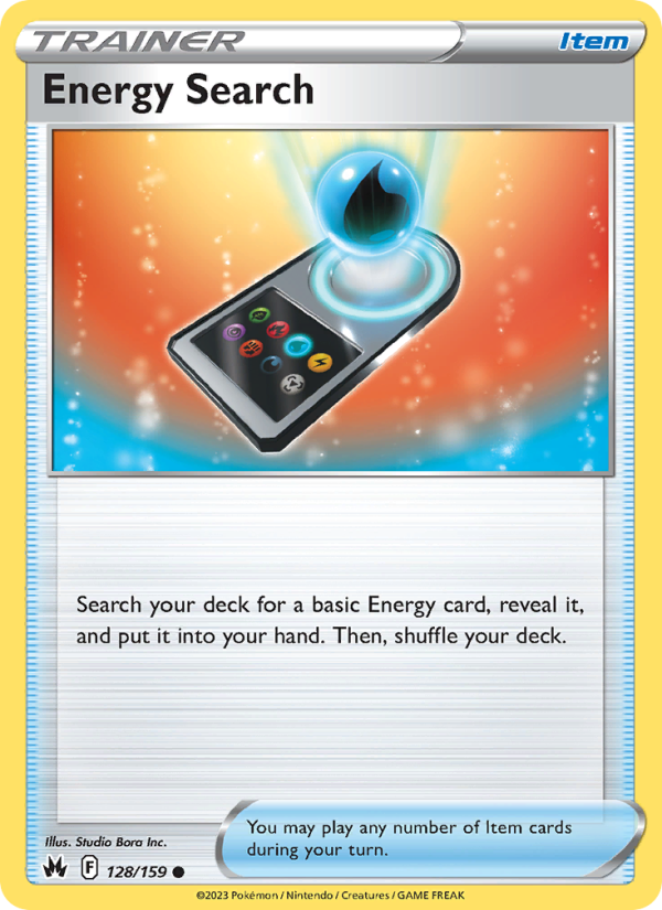 Energy Search - Pokémon TCG Card