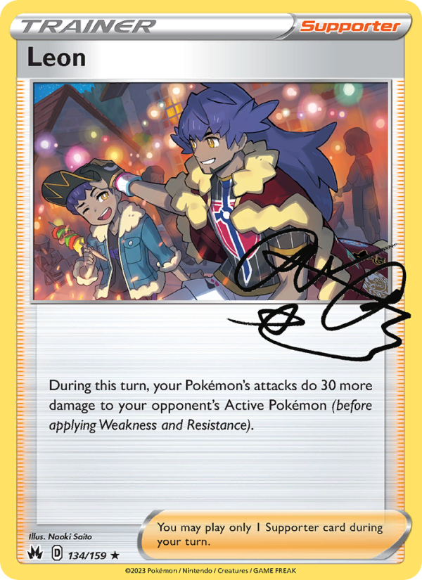Leon - Pokémon TCG Card