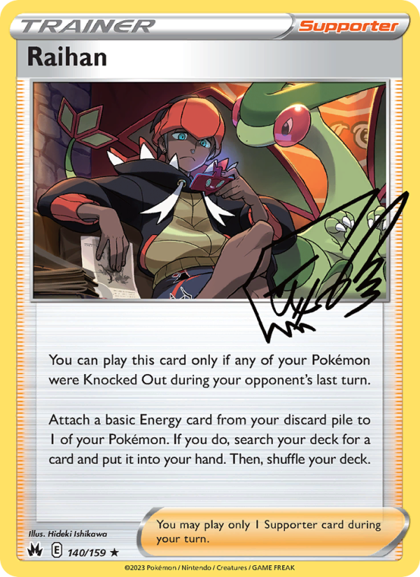 Raihan - Pokémon TCG Card