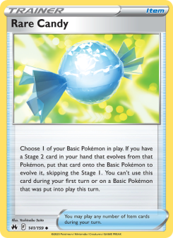 Rare Candy - pokemon TCG Card