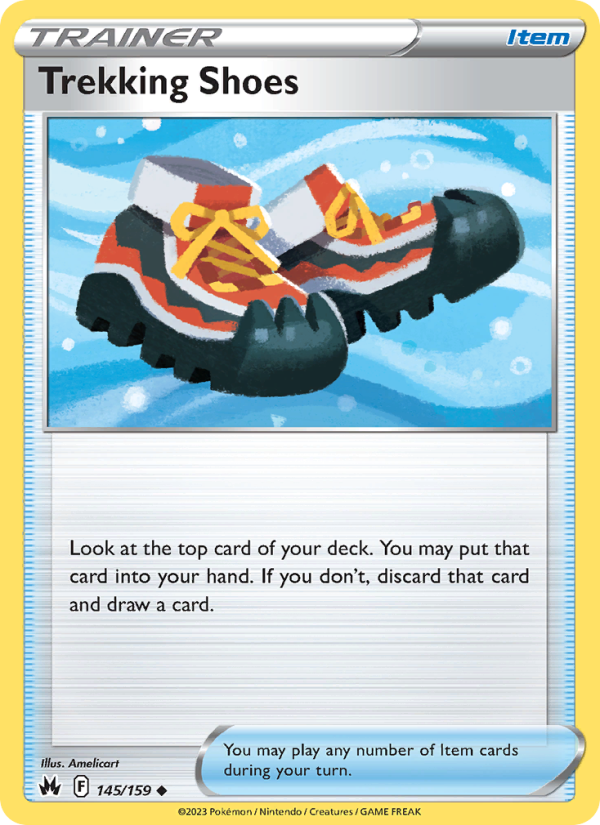 Trekking Shoes - Pokémon TCG Card