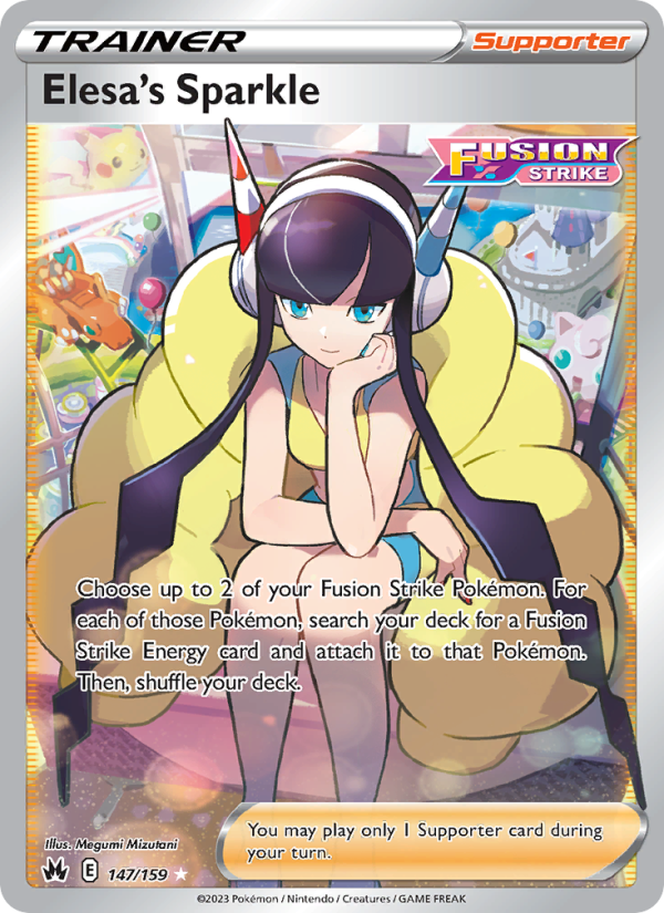 Elesa's Sparkle - Pokémon TCG Card