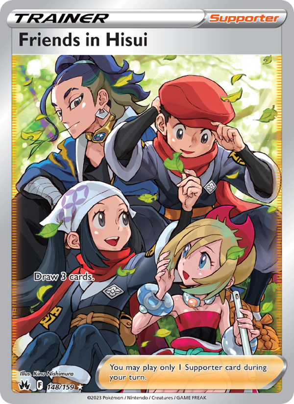 Friends in Hisui - Pokémon TCG Card