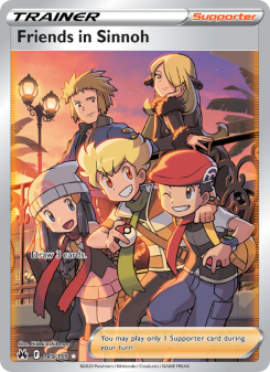 Friends in Sinnoh - pokemon TCG Card