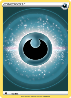 Darkness Energy - pokemon TCG Card
