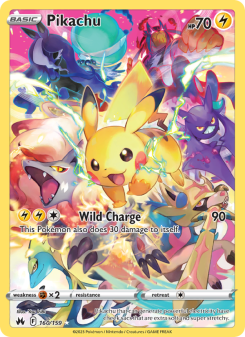 Pikachu - pokemon TCG Card