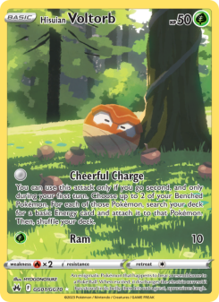 Hisuian Voltorb - pokemon TCG Card