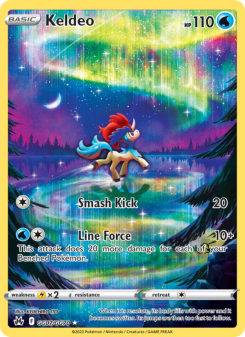 Keldeo - pokemon TCG Card