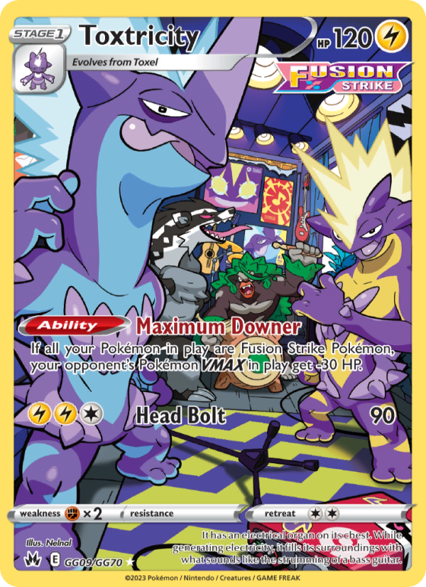 Toxtricity - Pokémon TCG Card
