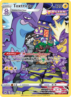 Toxtricity - pokemon TCG Card