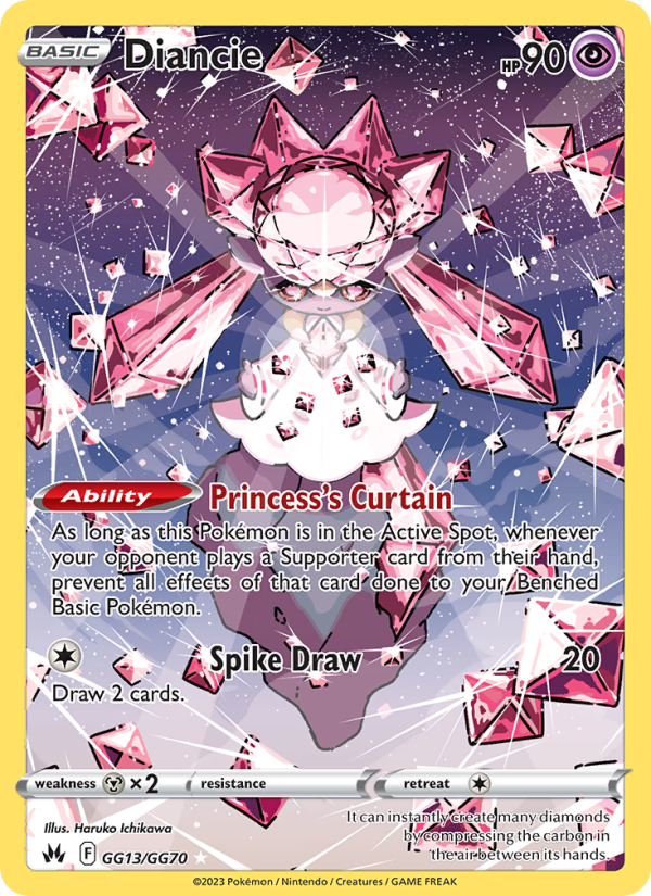 Diancie - Pokémon TCG Card