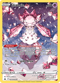 Diancie - pokemon TCG Card