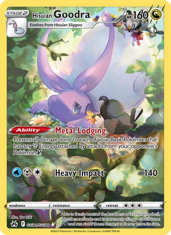 Hisuian Goodra - Pokémon TCG Card