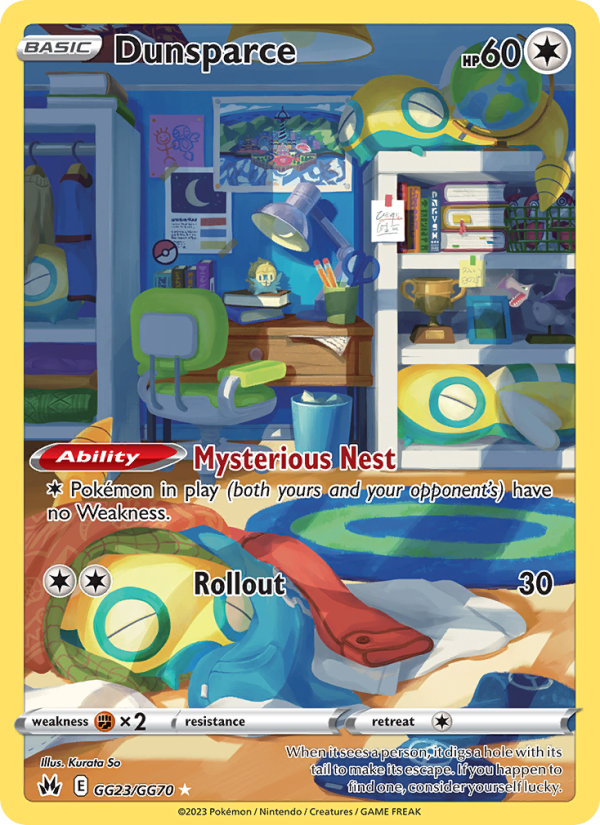 Dunsparce - Pokémon TCG Card