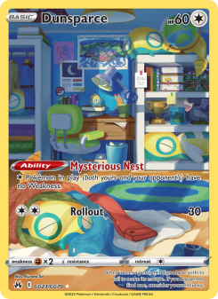 Dunsparce - pokemon TCG Card