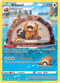 Bibarel - pokemon TCG Card