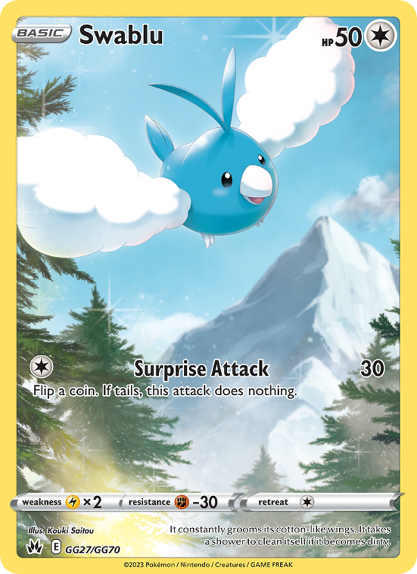Swablu - Pokémon TCG Card