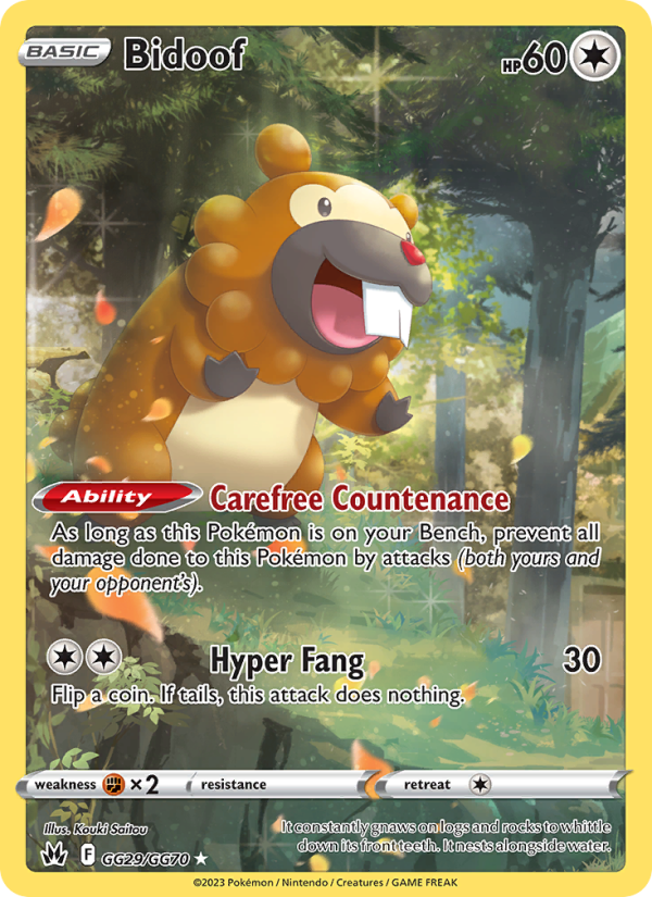 Bidoof - Pokémon TCG Card