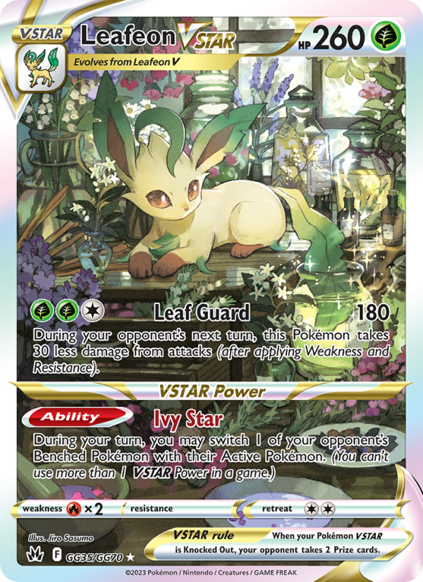 Leafeon VSTAR - Pokémon TCG Card