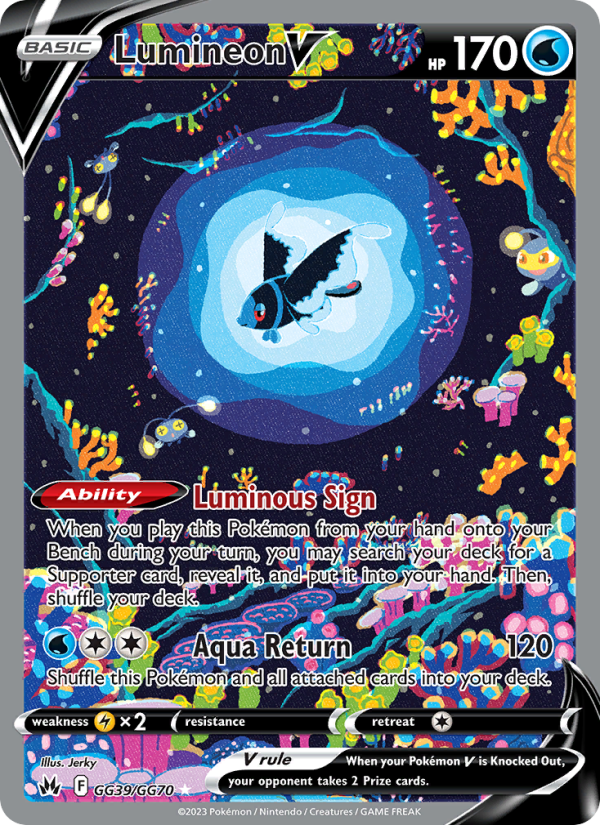 Lumineon V - Pokémon TCG Card