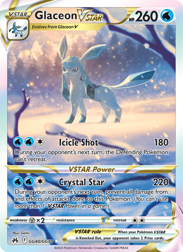Glaceon VSTAR - Pokémon TCG Card
