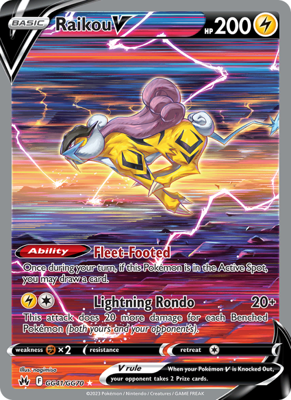 Raikou V - Pokémon TCG Card