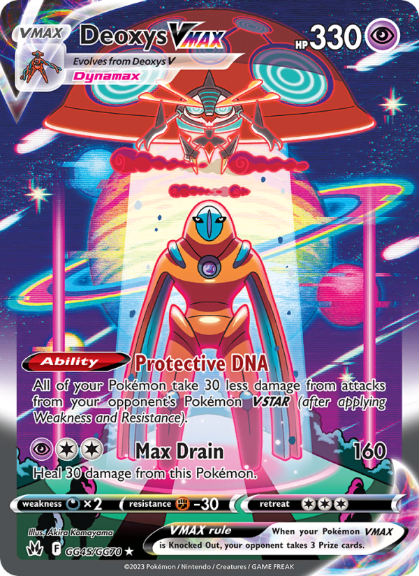 Deoxys VMAX - Pokémon TCG Card