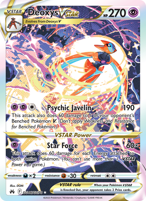 Deoxys VSTAR - Pokémon TCG Card