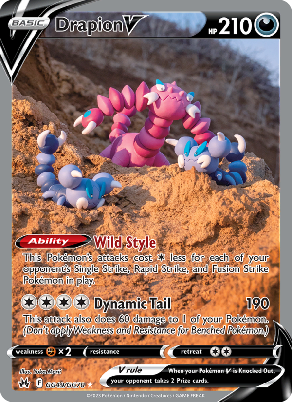 Drapion V - Pokémon TCG Card