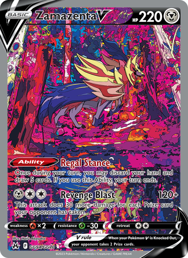 Zamazenta V - Pokémon TCG Card