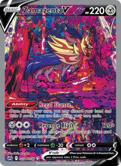 Zamazenta V - pokemon TCG Card