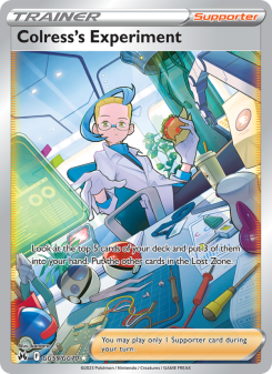 Colress's Experiment - pokemon TCG Card