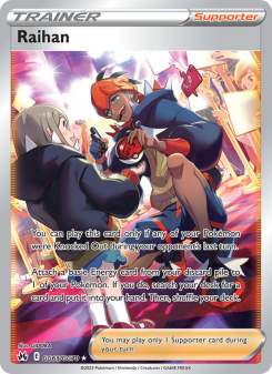 Raihan - pokemon TCG Card