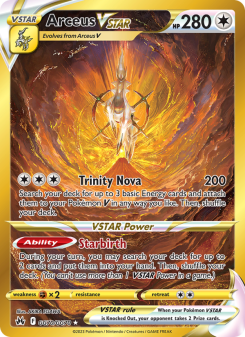 Arceus VSTAR - pokemon TCG Card