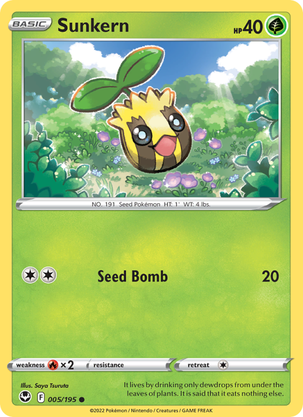 Sunkern - Pokémon TCG Card