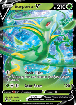 Serperior V - pokemon TCG Card