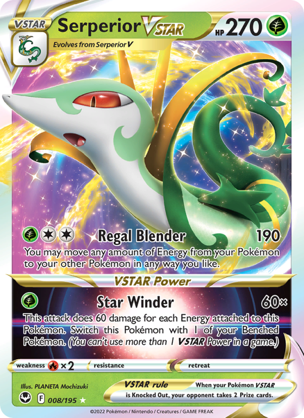 Serperior VSTAR - Pokémon TCG Card